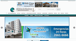 Desktop Screenshot of medicosdehonduras.com