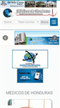 Mobile Screenshot of medicosdehonduras.com